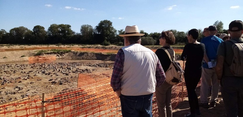 Visite du site Poulas